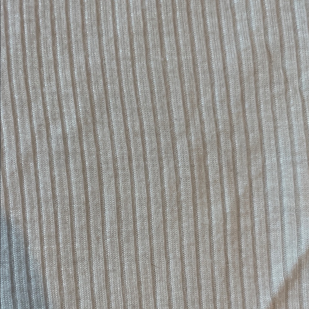 Forever 21 Off-White Ribbed Muscle Tee - Picture 4 of 4